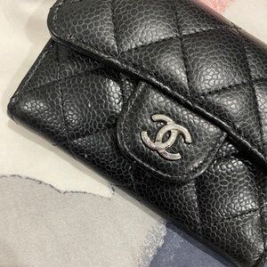 Chanel card holder